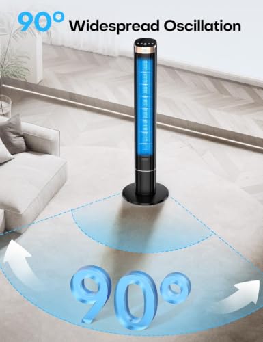 hifresh 110CM Bladeless Tower Fan
