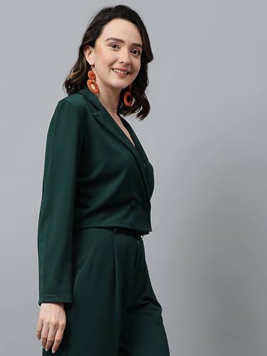KOTTY Women's Solid Single Breasted Casual Blazer - Image 5