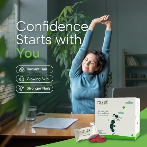 R3SET Biotin Gummies for Hair