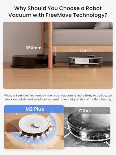 Lefant M2 Plus Robot Vacuum and Mop,Self Empty Station,6000Pa Suction - Image 5