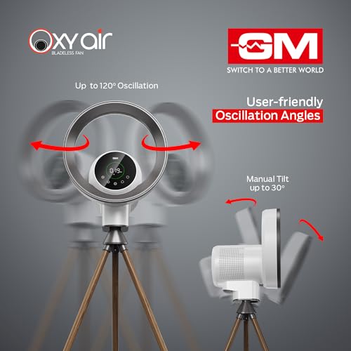 GM Oxy Air Bladeless Fan