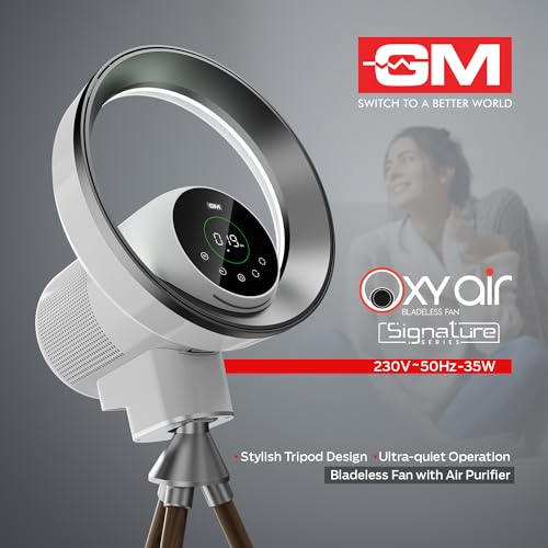 GM Oxy Air Bladeless Fan