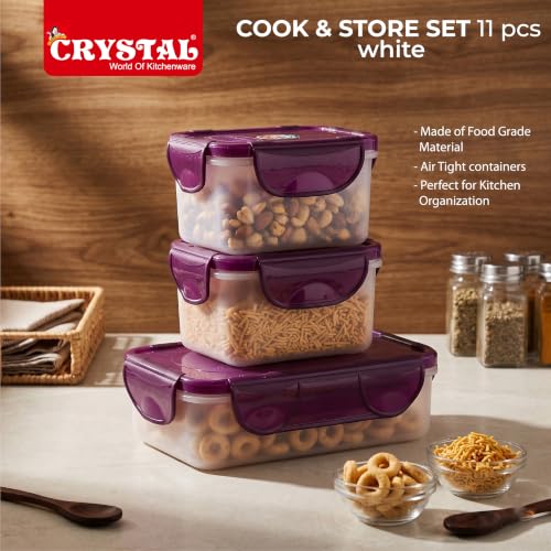 Crystal Aluminum 11 Pcs Non