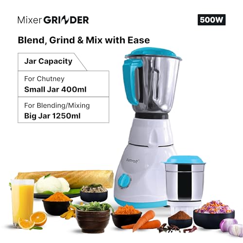 ZunVolt 2 JAR Mixer Grinder