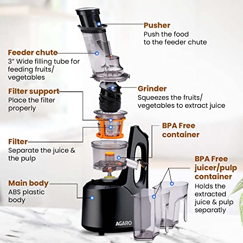 AGARO Royal Cold Press Juicer