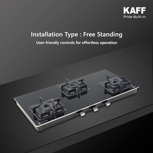 KAFF Gas Stove/Cooktop 3 Burners