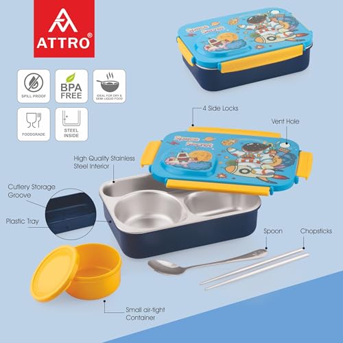 ATTRO School Bite Stainless Steel