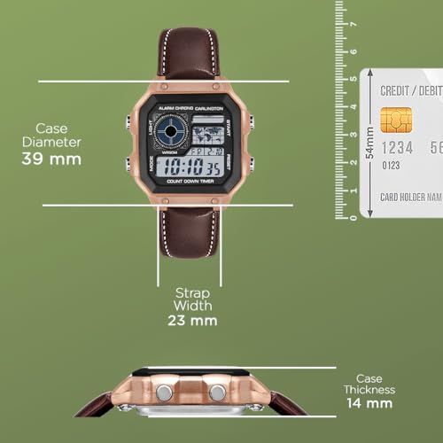 Carlington Endurance Series Digital Wrist