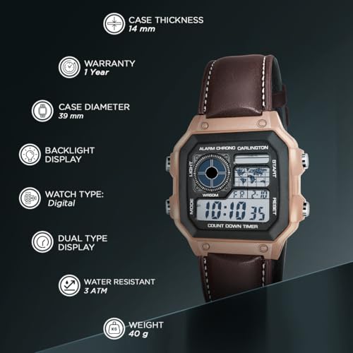 Carlington Endurance Series Digital Wrist