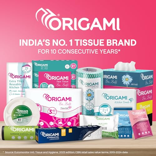Origami 3 Ply Toilet Tissue