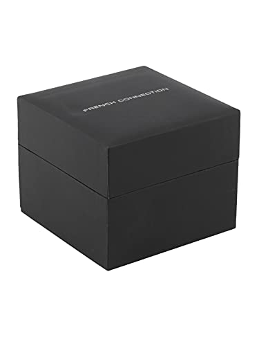 French Connection Stainless Steel Analog