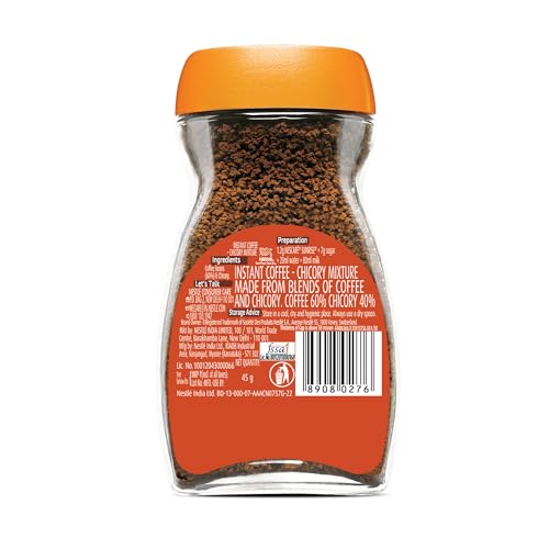 Nescafé Sunrise Instant Coffee | Strong Aroma in every cup | 45g Jar - Image 4