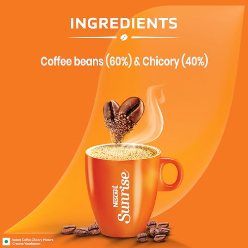 Nescafé Sunrise Instant Coffee | Strong Aroma in every cup | 45g Jar - Image 5