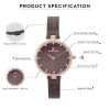 Daniel Klein Analog Purple Round