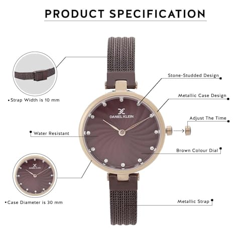 Daniel Klein Analog Purple Round