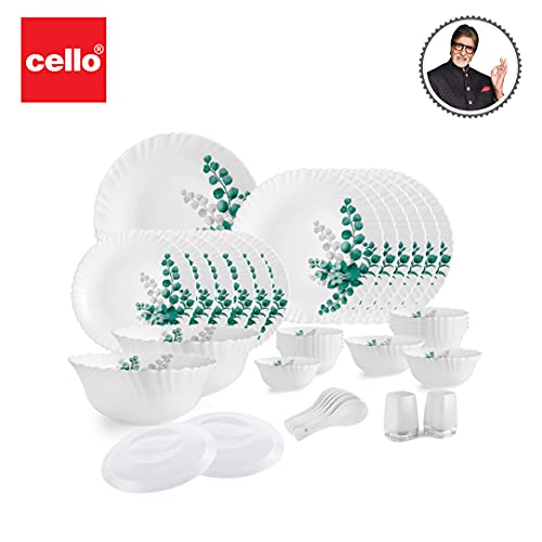 Cello Aqua Leaves Dazzle Series