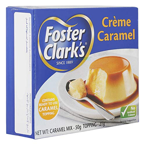 Foster Clarks Creme Caramel Mix and Topping, 71 g - Image 2