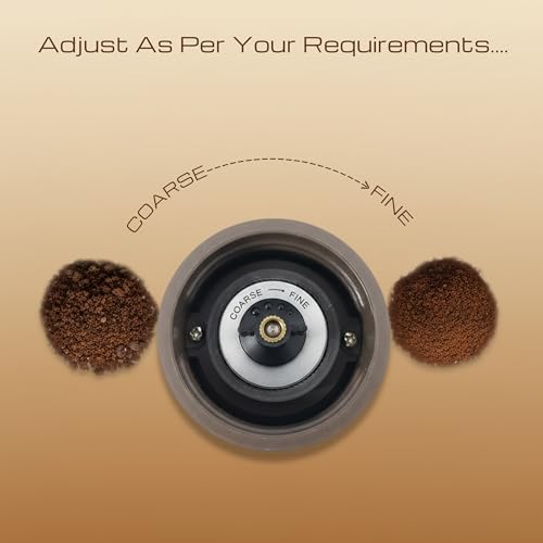 PEDRINI Manual Coffee Grinder, Ceramic