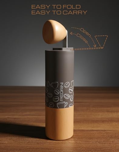 PEDRINI Manual Coffee Grinder, Ceramic