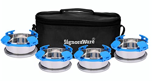Signora Ware 350Ml+350Ml+350Ml+350Ml All Steel