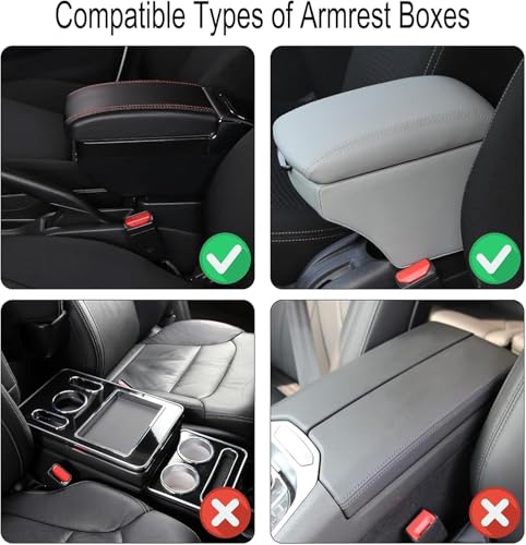 Eliane Car Center Console Armrest