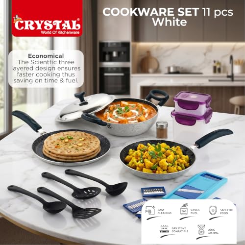 Crystal 11 Pcs Non Stick