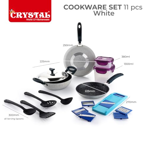 Crystal 11 Pcs Non Stick