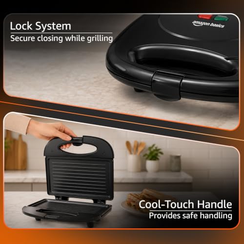 Amazon Basics 2-Slice Sandwich Maker