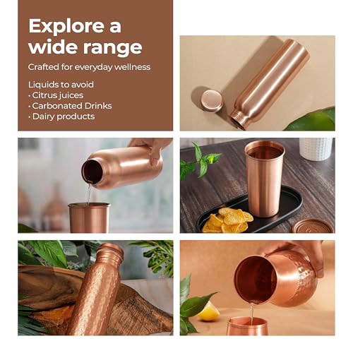 Lifelong 900 ml Copper Water
