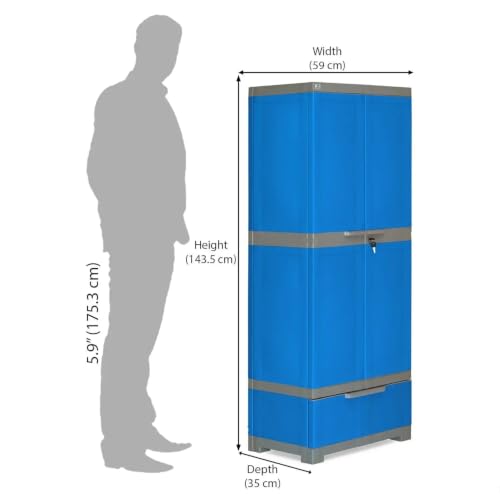 Nilkamal Freedom FMDR1BE Plastic Storage