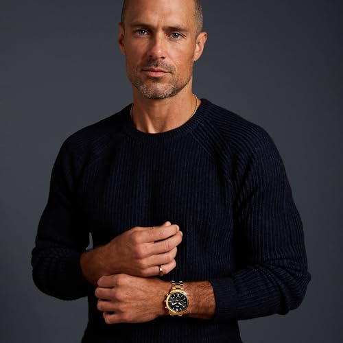Fossil Men Neutra Gold Quartz