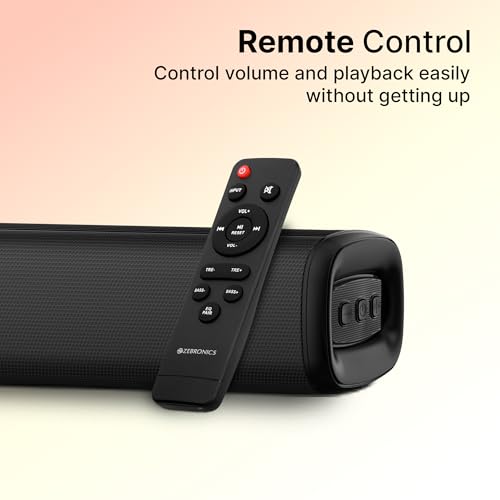 ZEBRONICS 80W Soundbar with Dual