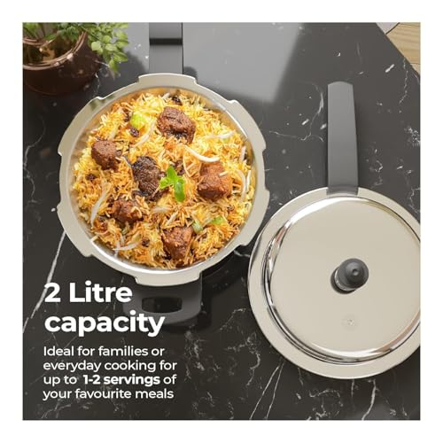 Lifelong 2L Stainless Steel Pressure