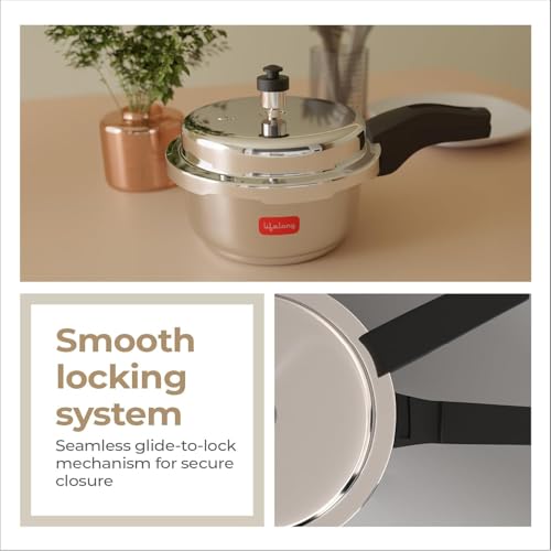 Lifelong 2L Stainless Steel Pressure