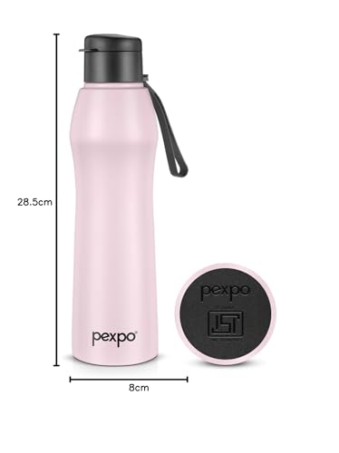 Go24 pexpo Stainless Steel Water Bottle Georgia Rosy Brown 880ml - Image 7