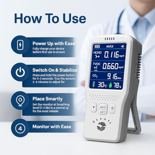 Portable Digital Air Quality Monitor