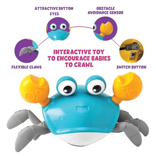 ToyMagic Dancing Crab|Crawling Crab|Electronic Moving