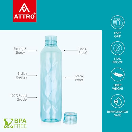 ATTRO Elite 1000ml Plastic Water