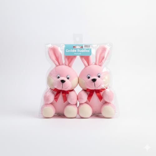 Cute Pink Bunny Soft Toy