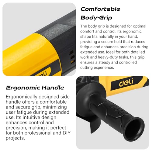 Deli DL-JM100-E2 900W Angle Grinder