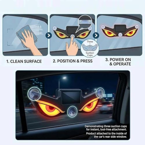 Solar Powered Demon Eye LED