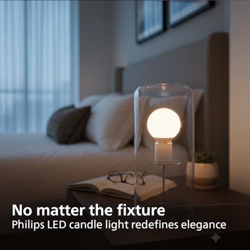 PHILIPS 2.8W LED Frosted Candle