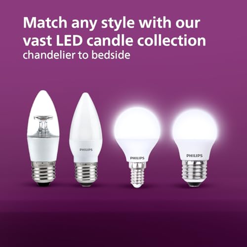 PHILIPS 2.8W LED Frosted Candle