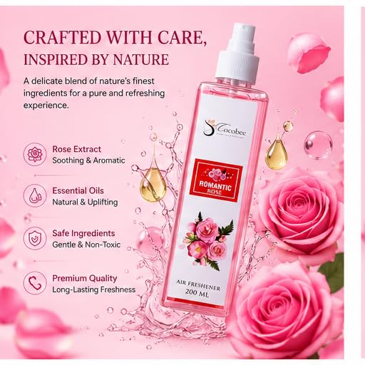 Romantic Rose Air Freshener Spray