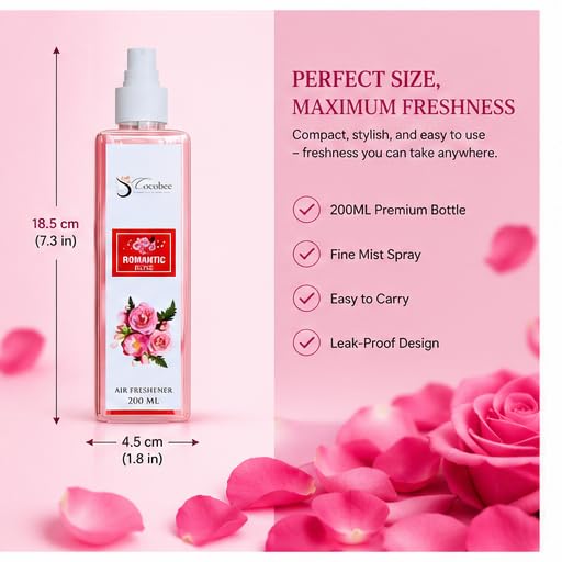 Romantic Rose Air Freshener Spray