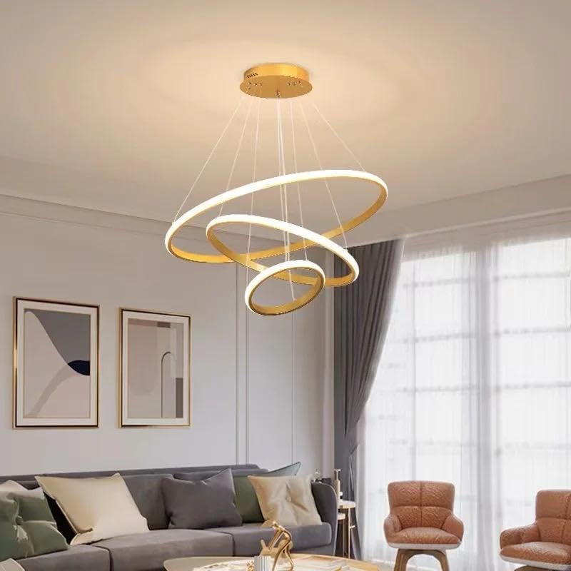 kinis 3 Rings Chandelier/Jhumar Light