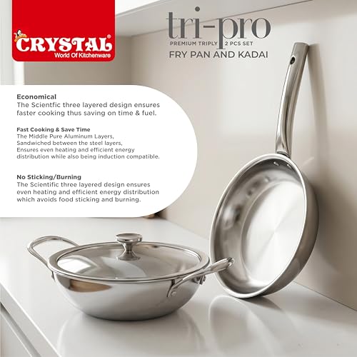 Crystal TriPro Triply Stainless Steel
