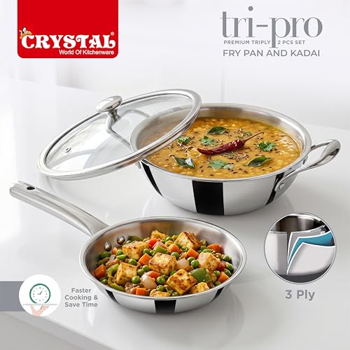 Crystal TriPro Triply Stainless Steel