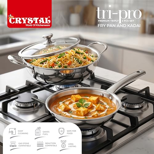 Crystal TriPro Triply Stainless Steel