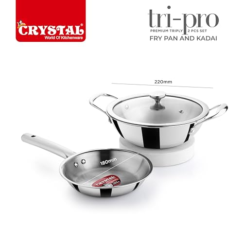 Crystal TriPro Triply Stainless Steel